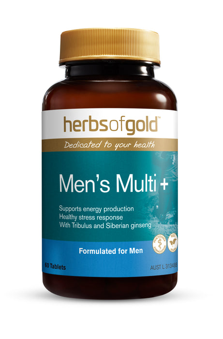 Herbs Of Gold Men's Multi + 60 Tablets