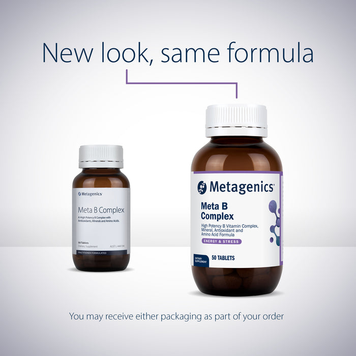 Meta B Complex 50 Tablets.