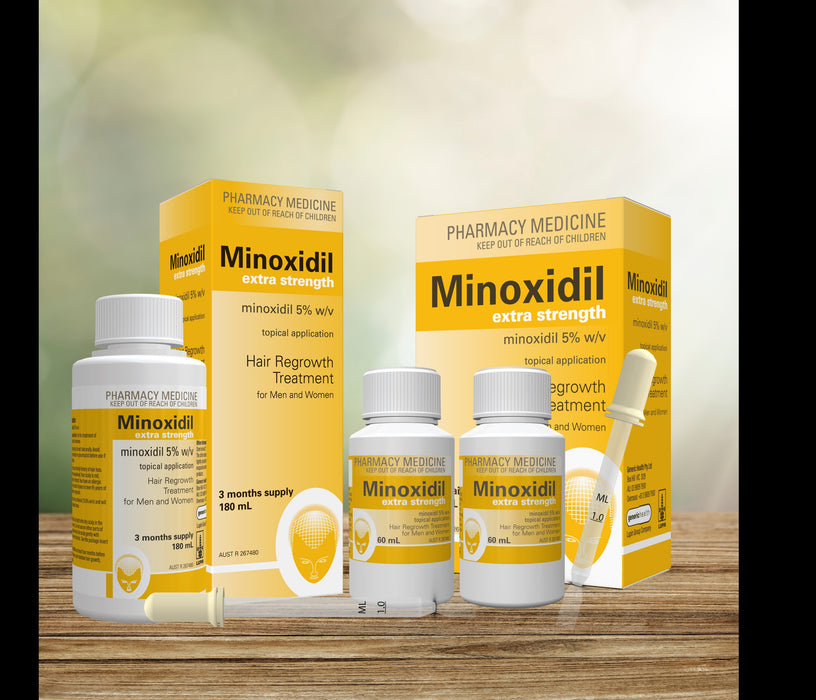 Minoxidil Extra Strength 5% 2x60ml