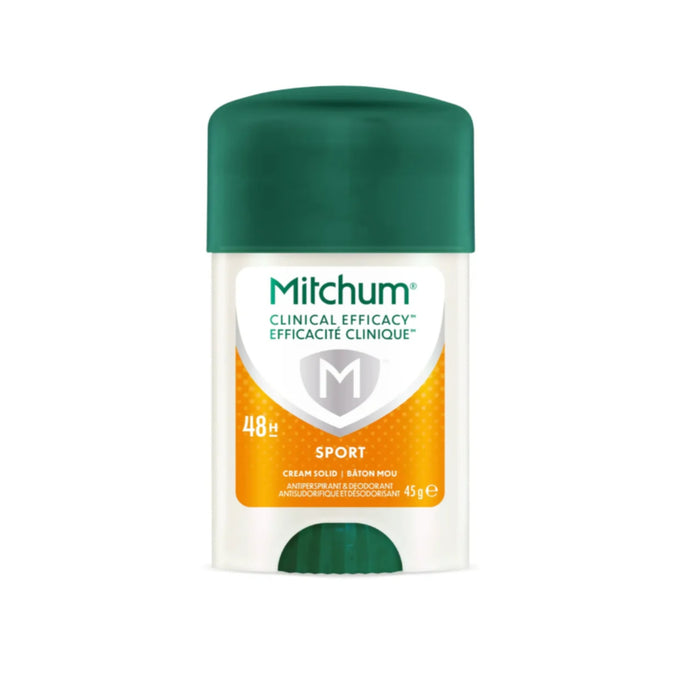 Mitchum Clinical Efficacy Men 48 Hour Cream Solid Sport 45g