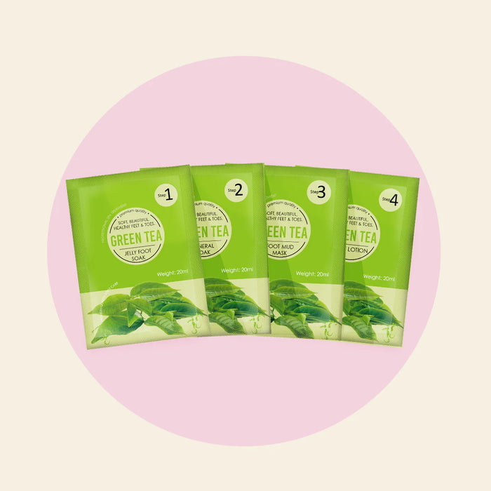 Mitty 4 Step Pedi Kit Green Tea