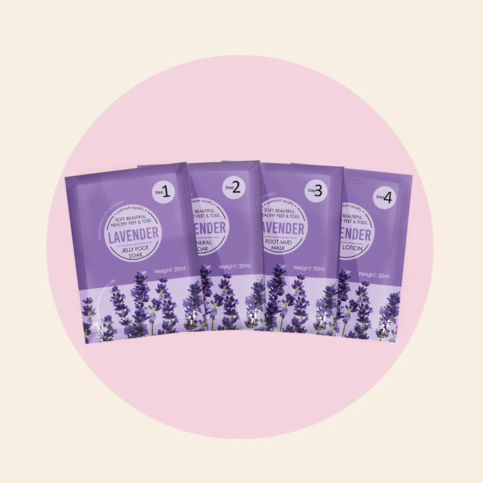Mitty 4 Step Pedi Kit Lavender