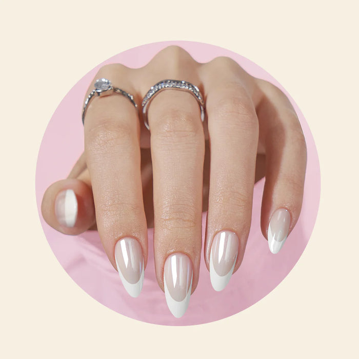 Mitty Soft Gel Press On Nails Frenchy
