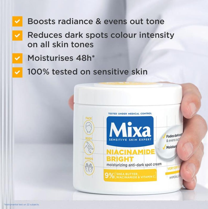Mixa Niacinamide Bright 9% Niacinamide Jar 400ml