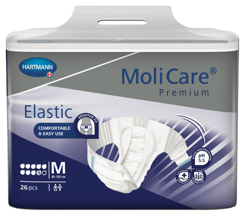 MoliCare Premium Elastic 9 Drops Medium 26 Pack