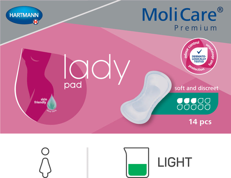 Molicare Premium Lady Pads 3D 14 Pack