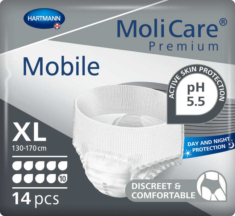 Molicare Premium Mobile 10D Xlarge 14 Pack