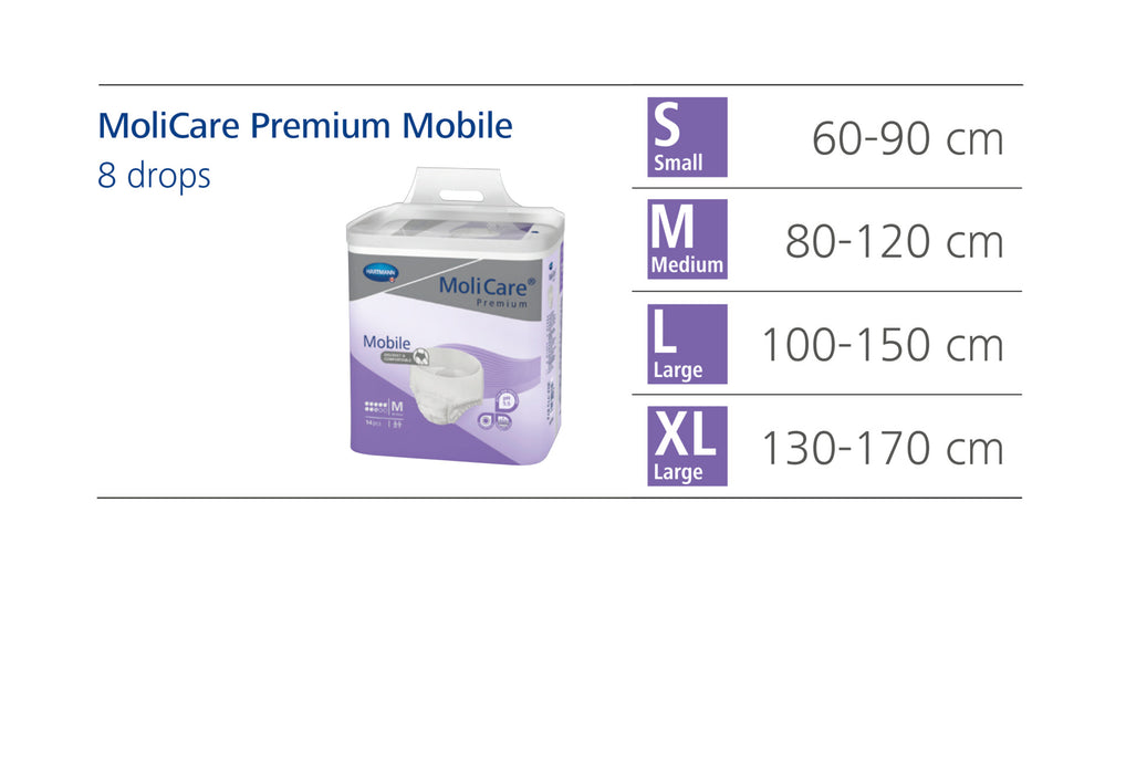 Molicare Premium Mobile 8D Large 14 Pack