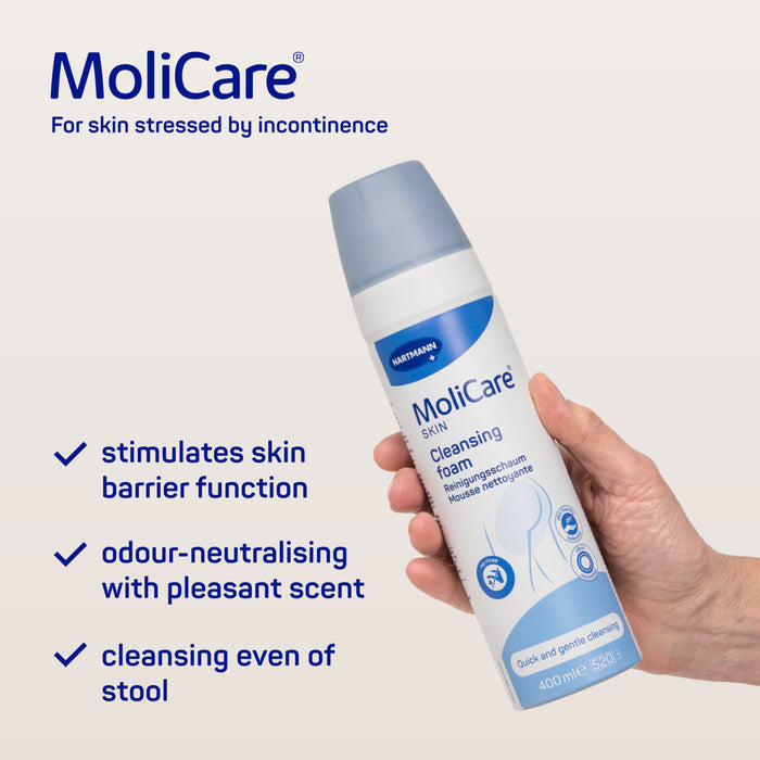 Molicare Skin Cleansing Foam 400ml