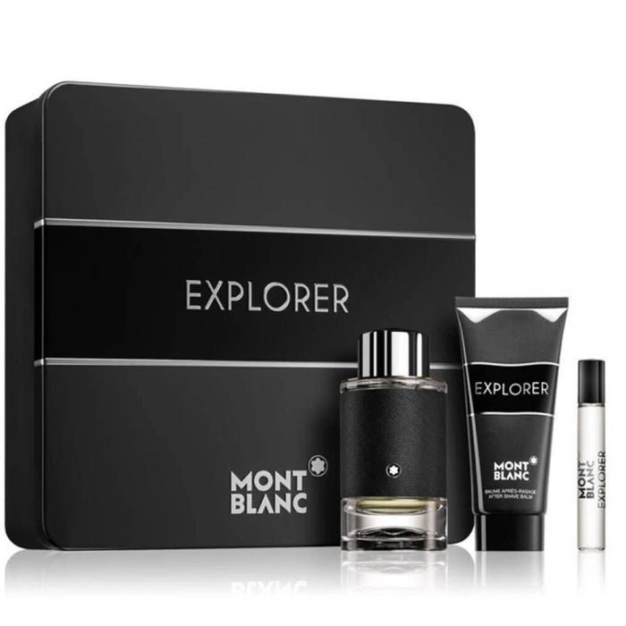 Mont Blanc Explorer Gift Set EDP 100ml + 7.5ml & 100ml Shower Gel