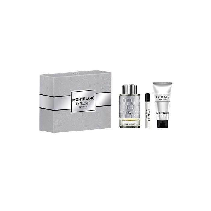 Mont Blanc Explorer Platinum 3 Piece EDP Gift Set
