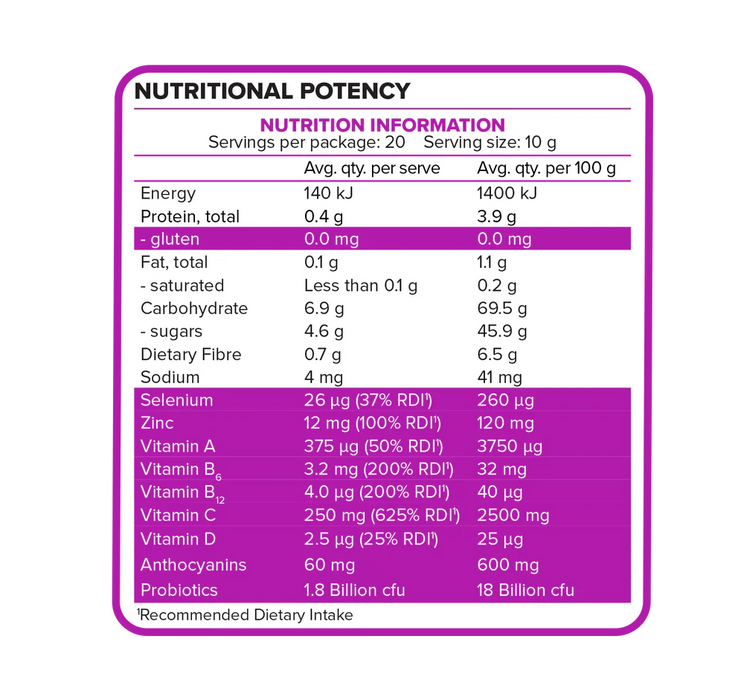 Morlife Berry Active Immune 200g