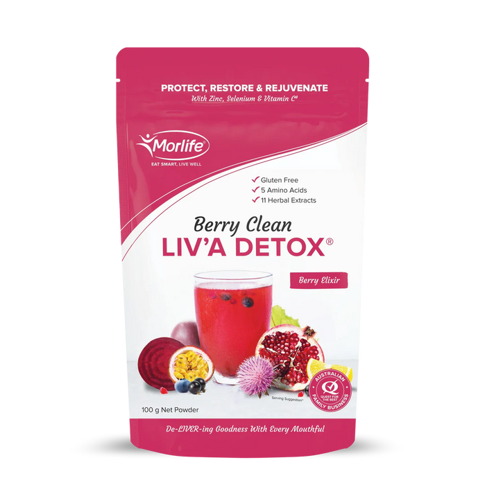 Morlife Berry Clean Liva Detox 100g