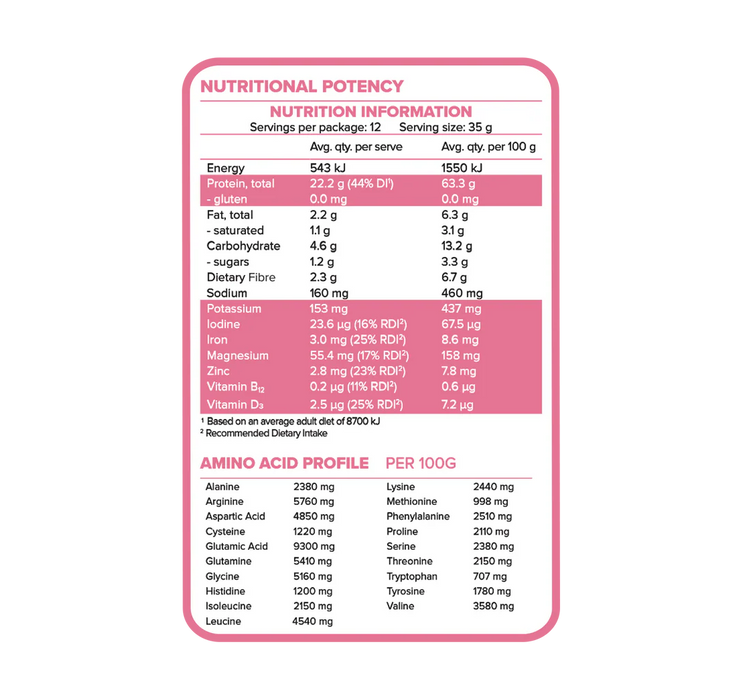 Morlife Plantiful Protein Berry Swirl 440g