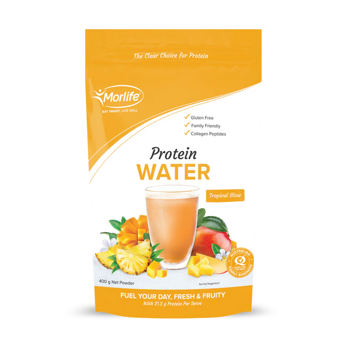 Morlife Protein Water Tropical Glow 400g