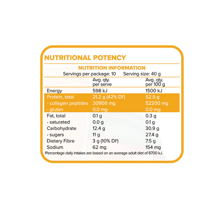 Morlife Protein Water Tropical Glow 400g