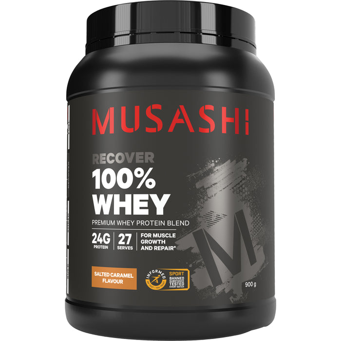 Musashi 100% Whey Salted Caramel 900g