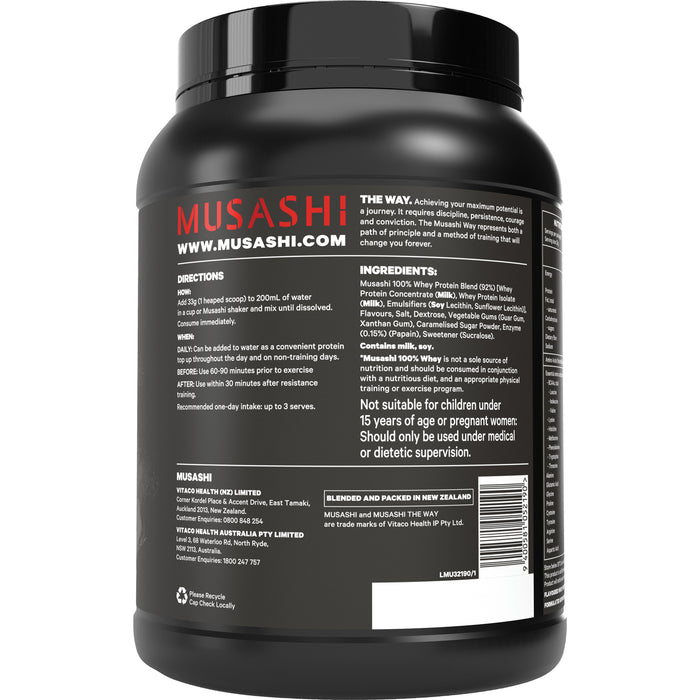 Musashi 100% Whey Salted Caramel 900g