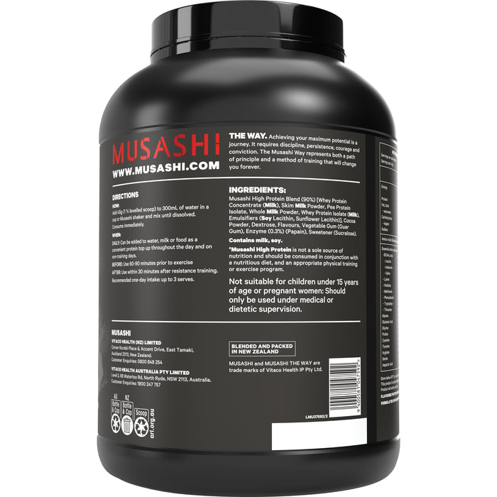 Musashi High Protein Chocolate Milkshake 2kg