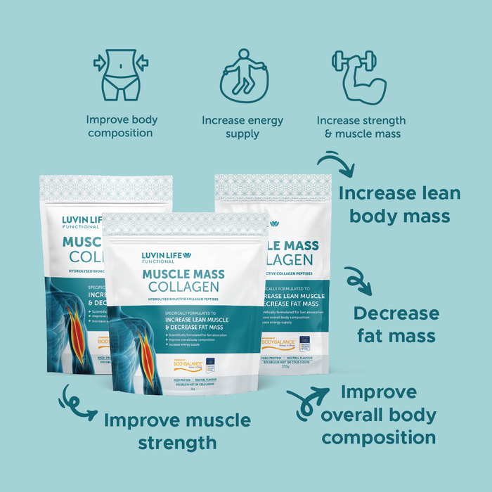 Luvin Life Muscle Mass 250g.