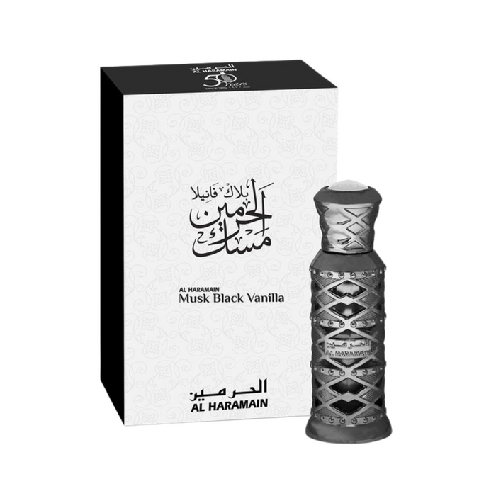 Musk Black Vanilla Concentrated Perfume Oil 12ml