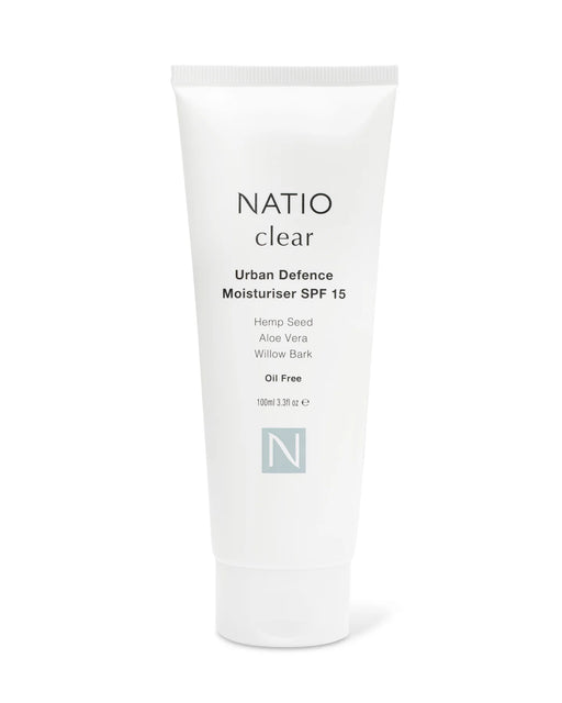 Natio Clear Urban Defense Moisturiser SPF15 100ml.