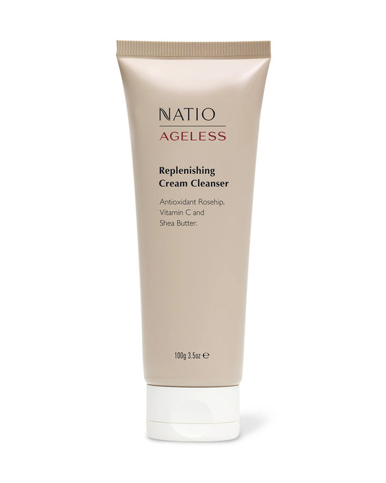 Natio Ageless Replenishing Cream Cleanser 100g.