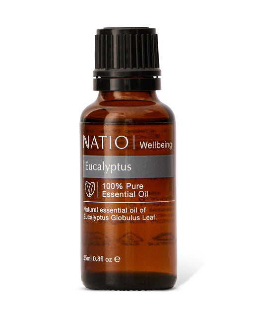 Natio Wellbeing Pure Essential Oil Eucalyptus 25ml.