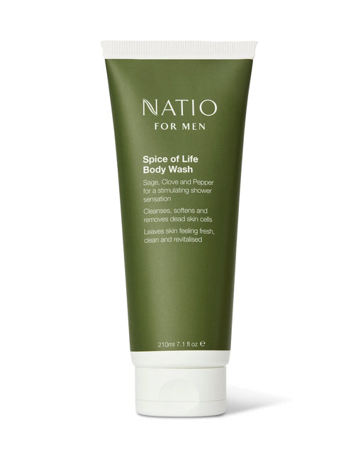 Natio For Men Spice of Life Body Wash 210ml.