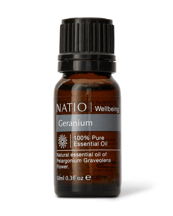 Natio Pure Essential Oil Geranium 10ml.