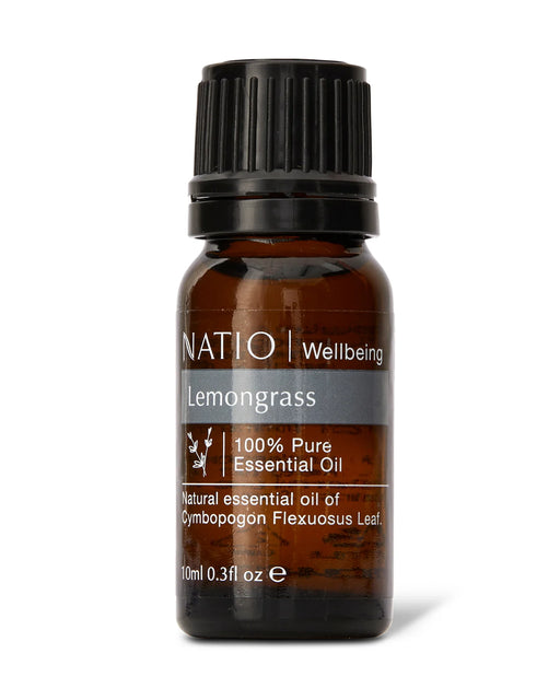 Natio Pure Essential Oil Lemongrass 10ml.