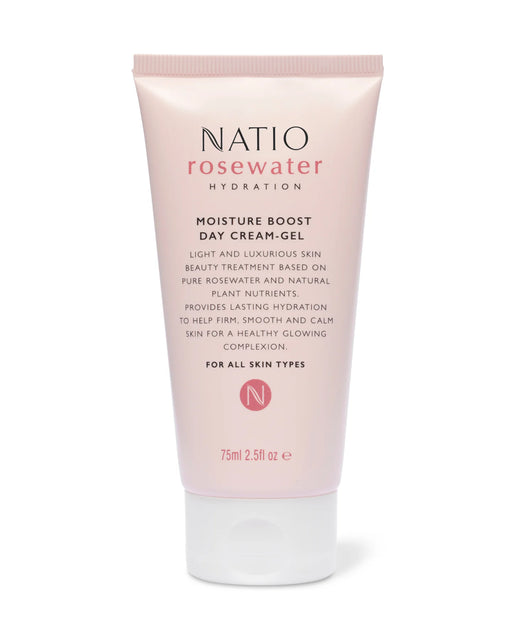 Natio Rosewater Hydration Boost Day Cream Gel 75ml.