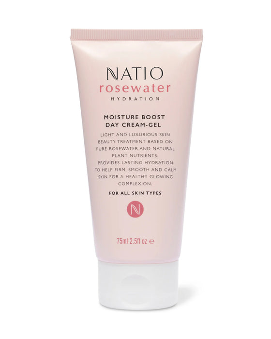 Natio Rosewater Hydration Boost Day Cream Gel 75ml.