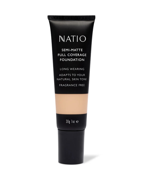 Natio Semi-Matte Full Coverage Foundation Chai.