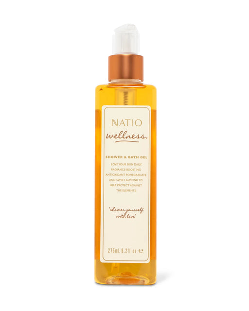 Natio Wellness Bath and Shower Gel 275ml.