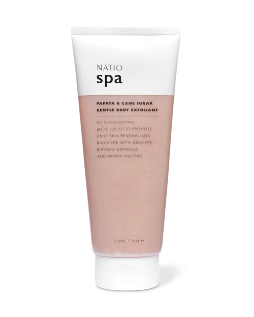 Natio Spa Papaya & Cane Body Exfoliant 210ml.