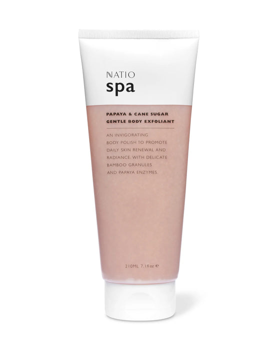 Natio Spa Papaya & Cane Body Exfoliant 210ml.