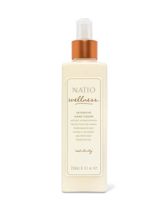 Natio Wellness Intensive Hand Cream 240ml.