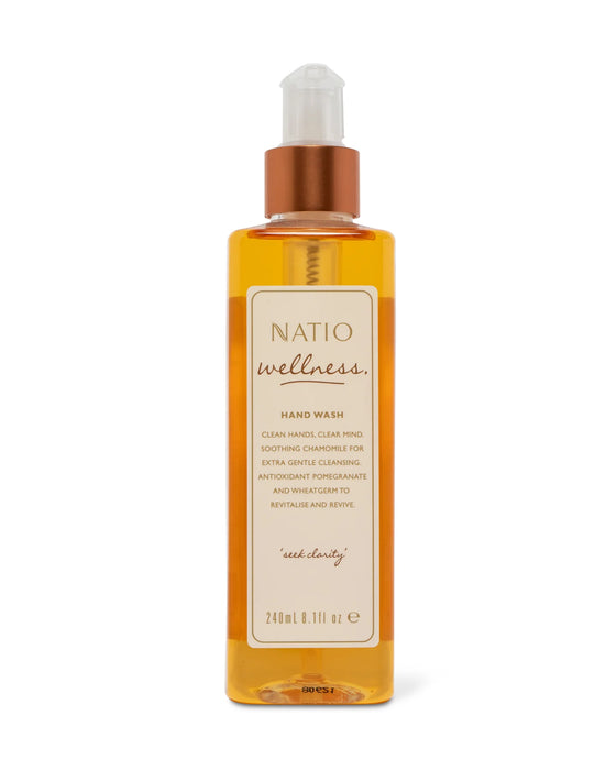 Natio Wellness Hand Wash 240ml.