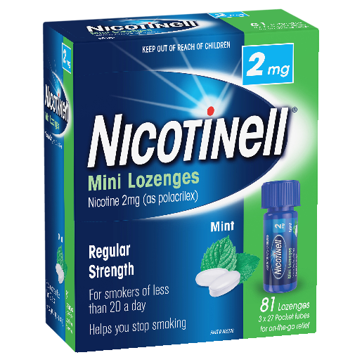 Nicotinell Mini Lozenge 2mg Bottle 81.
