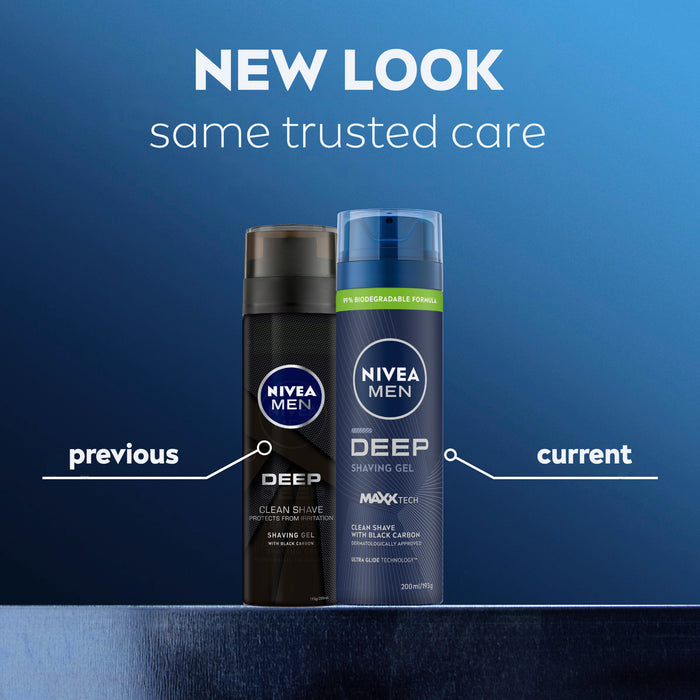 Nivea Men Shave Gel Deep 200ml
