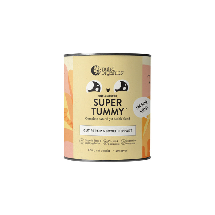 Nutra Organics Kids Super Tummy Gut Repair & Bowel Support 200g