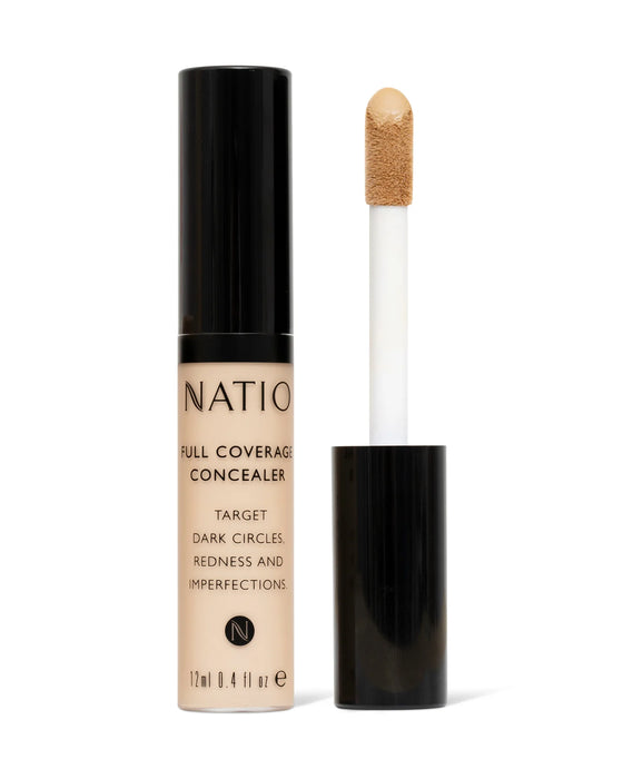 Natio Full Coverage Concealer Light 12ml.