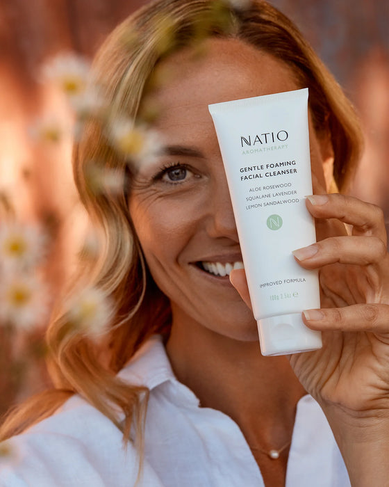 Natio Gentle Foaming Facial Cleanser 100g.