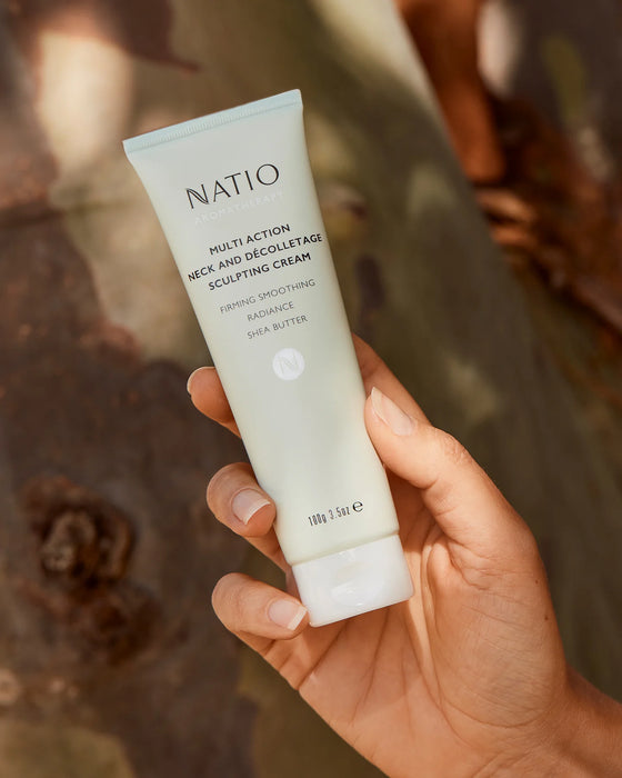 Natio Multi Action Neck And Decolletage Sculpting Cream 100g.