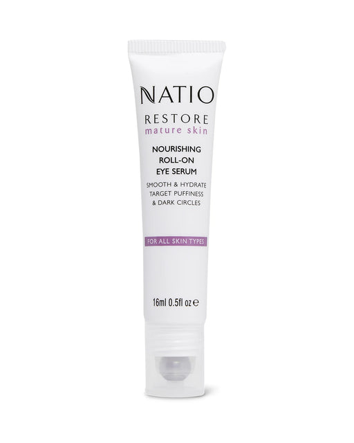 Natio Restore Mature Skin Nourishing Roll-on Eye Serum 16ml.