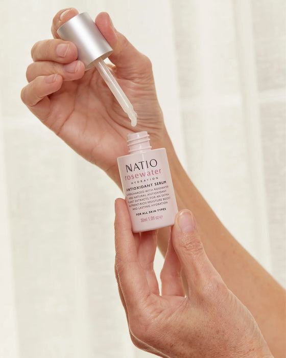 Natio Rosewater Hydration Antioxidant Serum 30ml.