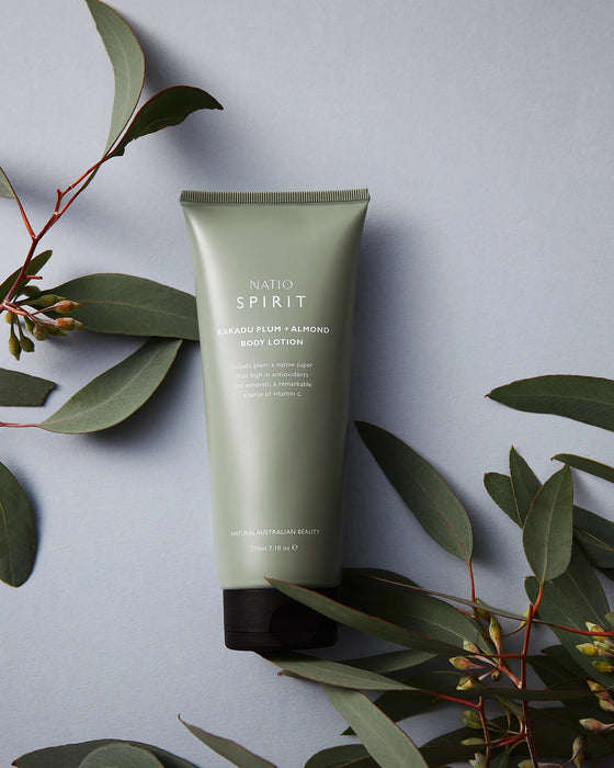 Natio Spirit Kakadu Plum + Almond Body Lotion 210ml.