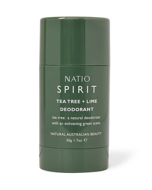 Natio Spirit Tea Tree & Lime Deodorant 50g.