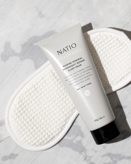 Natio Treatments Marine Mineral Overnight Repair Sleep Mask 100g.